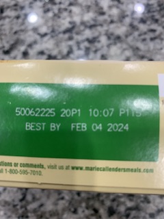 Avaliação do consumidor - Segurança alimentar Marie Callenders chicken pot pie,  Midland, TX, USA Suspected food poisoning. Symptoms: Diarrhea, Na... foto #1