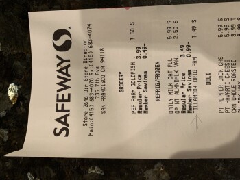 Consumer Review - Food Safety Tillamook Icecream, Safeway, 7th Avenue, San Francisco, CA, USA Tonight Tillamook ice cream Within a... photo #3
