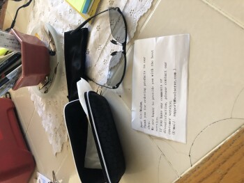 I didn’t order any glasses foto #1