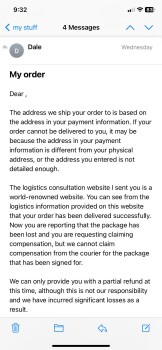 Rapport de sécurité du consommateur Scam Alert: Corollose.com I ordered from this website 4 1/2 months ago. The prices were really great... photo #2