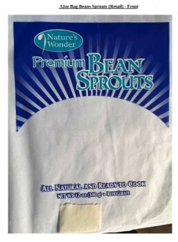 نذكر الطعام Chang Farm and Nature’s Wonder bean sprouts - recalled due to Listeria monocytogenes Chang Farm, 301... صورة فوتوغرافية #2