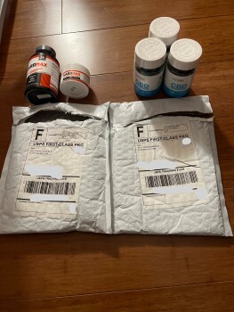 Two different packages that came from amp photo #1