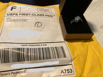 I received a ring which I did not order Foto #1