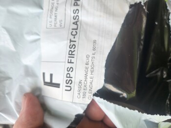 消费者安全报告 Unordered package I got a package with what appears to be fabric in it. The return address is 
Cars... 照片 #2