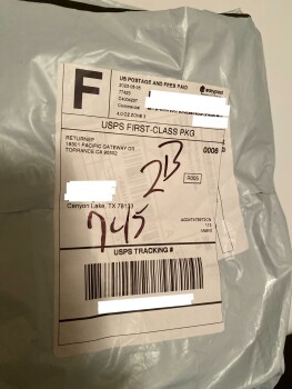 تقرير سلامة المستهلك Received a small package via USPS I did not order, with no shipping slip or reason for the item. Ret... صورة فوتوغرافية #2