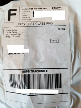 Consumer Safety Report Package not ordered Received a package with green thin material. This is a fraudulent charge. 
Retu... photo #1