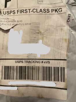 Rapport de sécurité du consommateur Unordered item Received a package from. Carson. 180 exchange Blvd 
Glendale Heights Il. 60139
Rece... photo #2