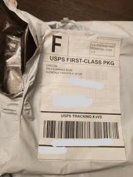Consumer Safety Report Scam Package from Carson I received a package I did not order. However, I  ordered umbrella folding... photo #2