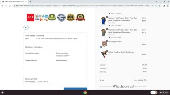 Consumer Safety Report RH*Tcizo Scam I placed a poder for clothes on April 8 2023,,On April 10 2023,RHtcizo,Got me for $44.... photo #2