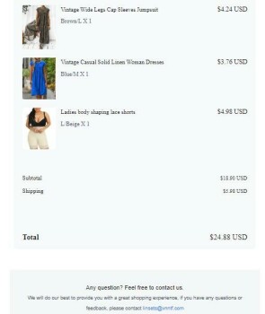 Consumer Safety Report RH*Linsets.com Online Scam I placed an order with RH *linsets.com on 3/4/23   $ taken from my bank a... photo #2