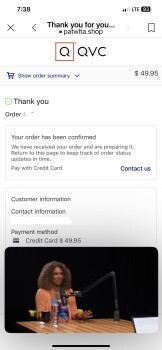 Verbrauchersicherheitsbericht Scam Alert: QVC Ordered what looked to be QVC special buy 2 camp style rocking chairs get 2 free .... Foto #2