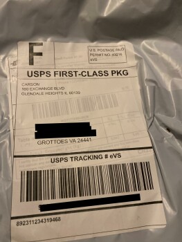消费者安全报告 A package I did not order Grey plastic bag with usps tracking info. With something red inside it. I... 照片 #3