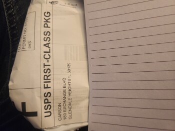 Verbrauchersicherheitsbericht Package I received a package from this address and did not order anything. Foto #1