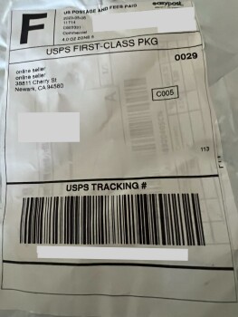 I received a silk scarf today that I did not order! photo #1