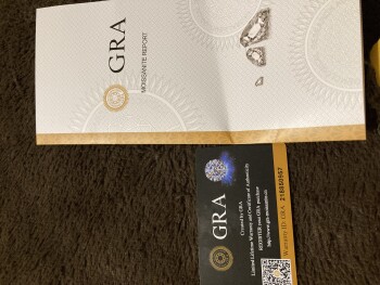 Consumer Safety Report Received a GRA Moissanite Ring that I did not order I received a GRA Moissanite ring in the mail tod... photo #2