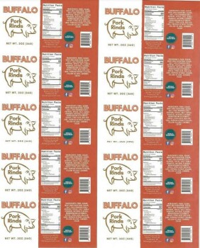 Retiro de alimentos Mitten Gourmet RTE pork rind products - recalled due to production without the benefit of inspection... foto #2