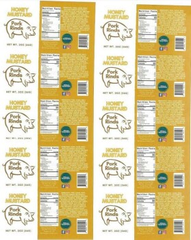 Retiro de alimentos Mitten Gourmet RTE pork rind products - recalled due to production without the benefit of inspection... foto #4