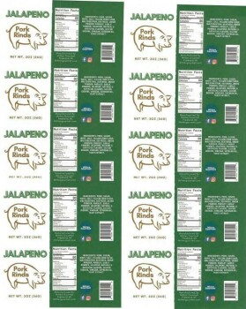 Retiro de alimentos Mitten Gourmet RTE pork rind products - recalled due to production without the benefit of inspection... foto #5