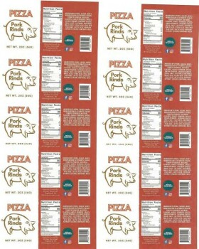 Retiro de alimentos Mitten Gourmet RTE pork rind products - recalled due to production without the benefit of inspection... foto #8