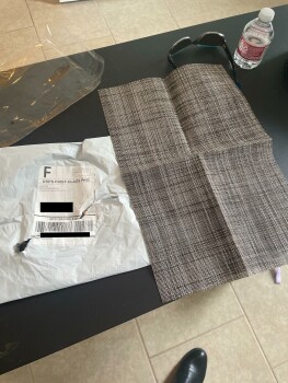 These jerks Carson. Had no idea they were a scam. Ordered carryon suitcases and got a piece of fabric! photo #1