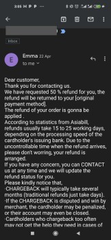 Consumer Safety Report Scam alart Hooo, this guys are professional scammers, they just started not quite long ago from rese... photo #2