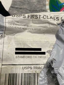 Consumer Safety Report Family Pro I ordered two pieces of yard art @ $49.95 - I received a pair of socks photo #3