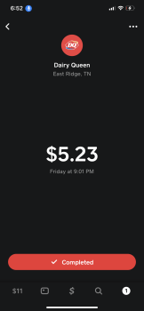 Avis du consommateur - Sécurité alimentaire Dairy Queen Grill & Chill, Camp Jordan Parkway, East Ridge, TN, USA Ordered Cookie Dough Milkshake a... photo #1