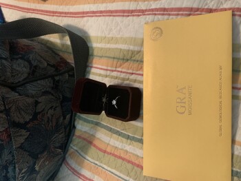 Consumer Safety Report GRA Moissanite Ring I received a package from us mail in mail box. It’s a product I did not order. G... photo #1