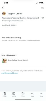 Consumer Safety Report Scam Alert Facebook: been waiting 4 weeks and I received something didferent Ordered something off F... photo #4