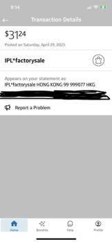 I AM REPORTING IPL*FACTORYSALES. photo #1