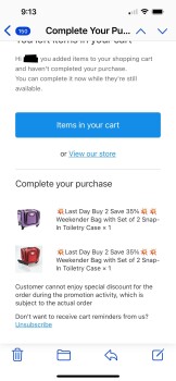 Verbrauchersicherheitsbericht Scam Received an unordered package.  Red scarf.  I had ordered luggage from QVC. Never received lugg... Foto #2