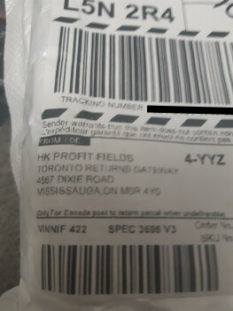 Consumer Safety Report Received a ring I recd a small package   it says the shipper is the post office    had my full compl... photo #2