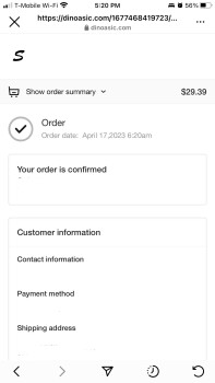 Consumer Safety Report I have not received my order and I was charged $29.39 I ordered sneakers from an IPL*DINOASIC-Hong K... photo #2