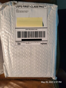 Rapport de sécurité du consommateur Received package from JANE I did not order I received a package from JANE I did not order.
Return a... photo #2