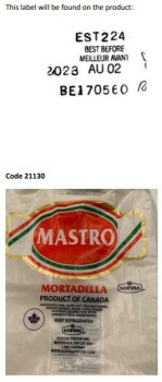 食品召回 Sofina Foods Inc. R-T-E mortadella deli meat products - recalled due to misbranding & allergen The F... 照片 #3