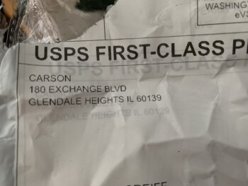 A scam: Unordered package photo #1