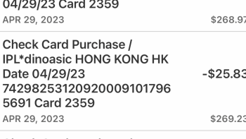 I ordered shoes from the website iHP*dinoasic and they took my money and I have received nothing. photo #1