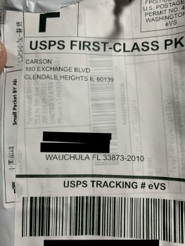 I am reporting a red screen being shipped to me that I didn’t order photo #1