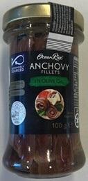 Food Recall OceanRise Anchovy Fillets in Olive Oil - recalled due to elevated histamine levels Aldi is recalling... photo #1