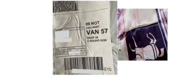 Consumer Safety Report ordered  230502204*****, Utility Wagon -received a scar -  received a scarf - ordered  230502204****... photo #2