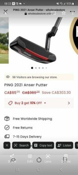 Relatório de segurança do consumidor Scam Alert: An Anser (Ping) Received a parcel.i didn't order. 2 golf balls. Really. What do I do wit... foto #1