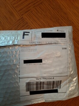 Consumer Safety Report Unordered package Received items I did not order. photo #1