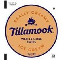Reclame de Alimentos Tillamook Waffle Cone Swirl Ice Cream - recalled due to undeclared wheat and soy Tillamook County Cr... foto #2