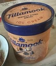 Reclame de Alimentos Tillamook Waffle Cone Swirl Ice Cream - recalled due to undeclared wheat and soy Tillamook County Cr... foto #3