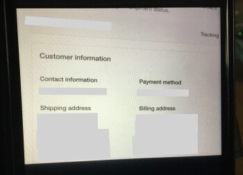 Purchase of clothing not received only have bank transaction foto #1