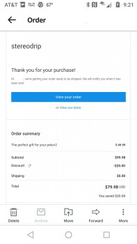 تقرير سلامة المستهلك I was scam of buying something from StereoDrip I will scan I thought it was a good deal I can't seem... صورة فوتوغرافية #3