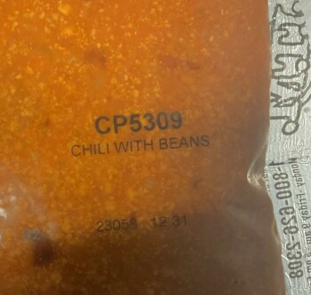 Food Recall J.T.M. Provisions Company Chili with beans - recalled due to extraneous materials The FSIS announced... Foto #2
