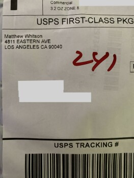 Consumer Safety Report Unordered  product Received a package with a silk scarf with horses on it. Never ordered this or hea... photo #3