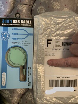 Scam Shipment Received foto #1