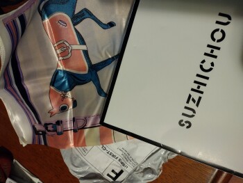 Receipt of a Suzhichou horse scarf not ordered photo #1